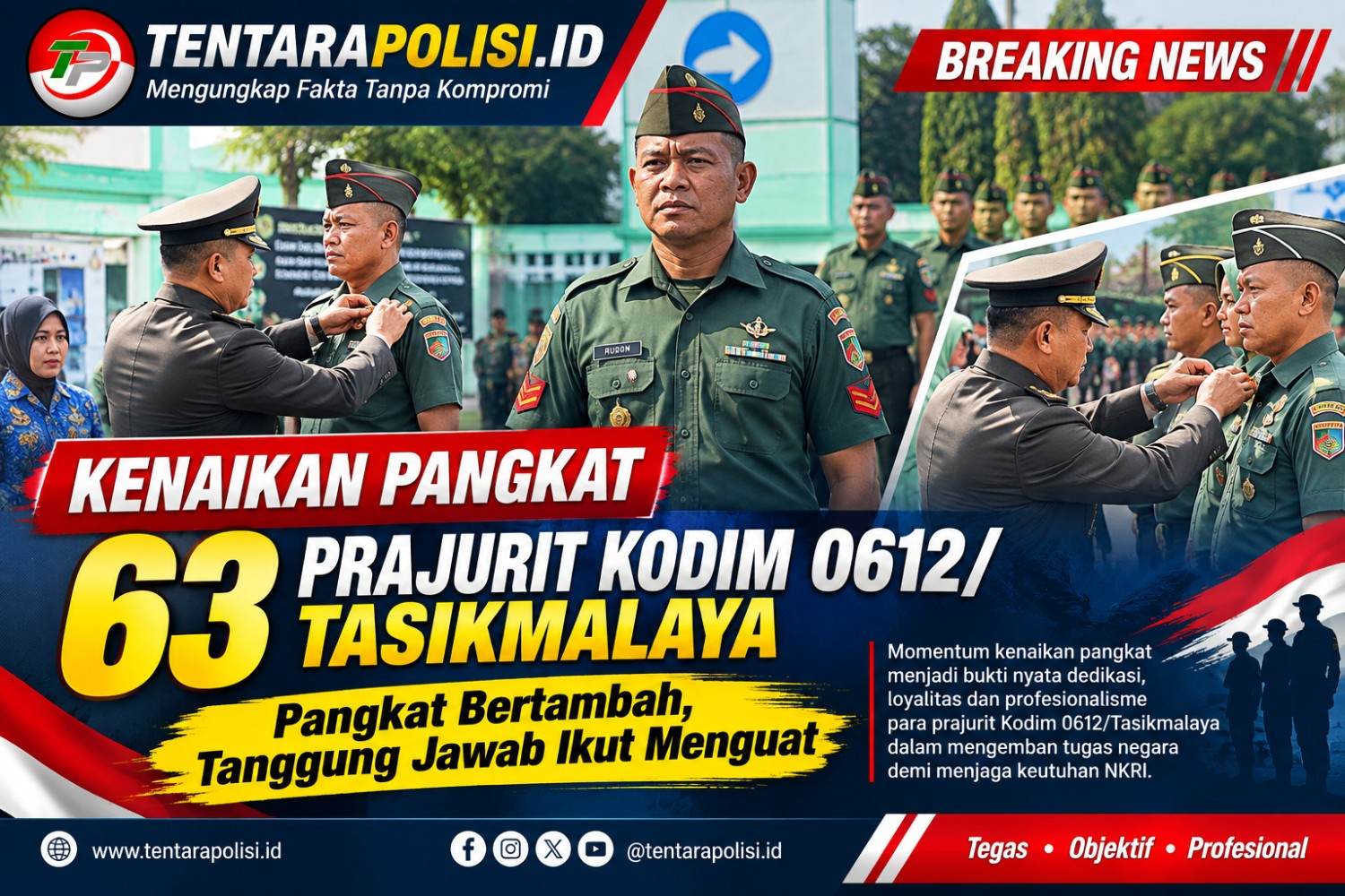 Kenaikan Pangkat 63 Prajurit Kodim 0612-246kb (1)